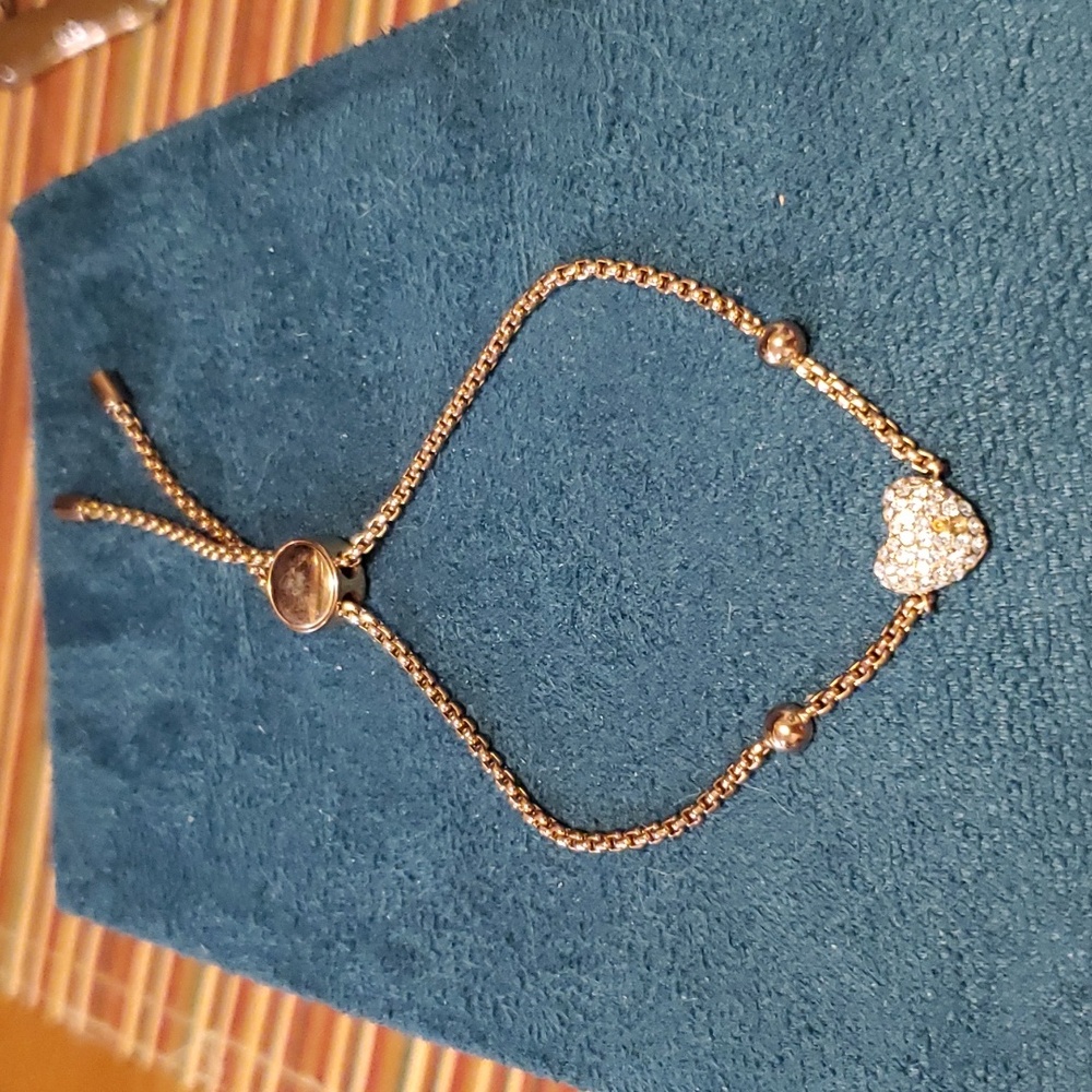 Michael Kors reversible heart bracelet
